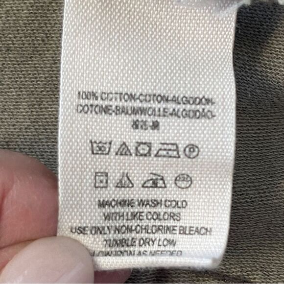 Free People Not Your Brothers Faded Green Camo Print Surplus Jacket ,XS - Picture 9 of 14